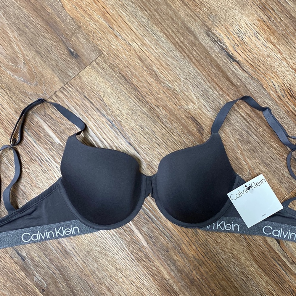 Calvin Klein Demi Logo Bra Underwire NEW - Picture 6 of 6